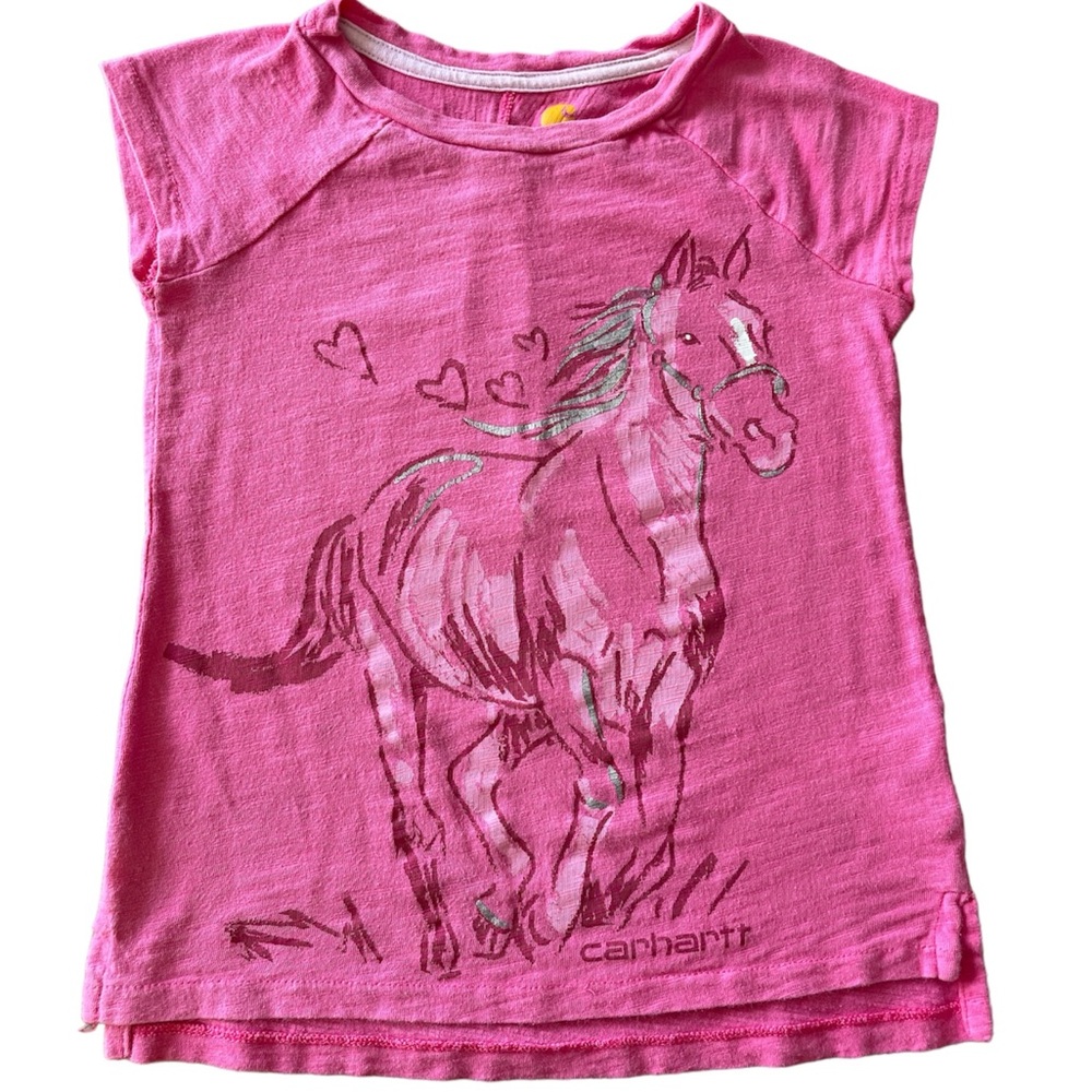 Pink Sleeveless Graphic Print T-Shirt by Carhartt